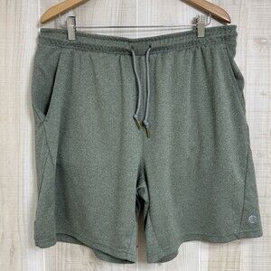 Solaris MENS Active Heather Green At Ease Pull On Elastic Pockets XL
